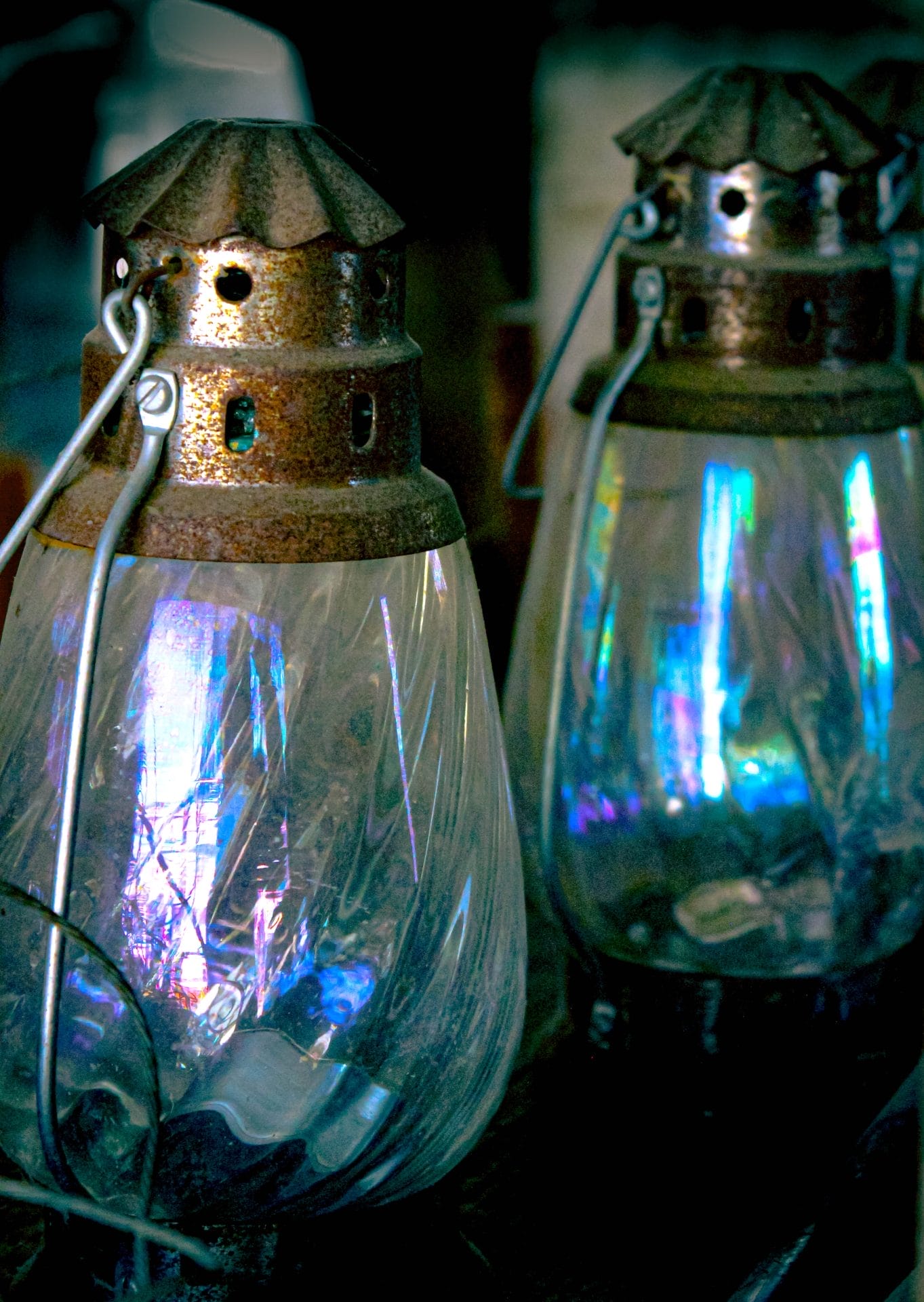 Iridescent Lanterns